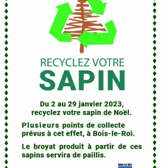 Recyclage sapin