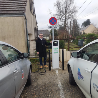 Bornes de recharge électrique à Bois-le-Roi