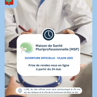 Maison de santé - ouverture