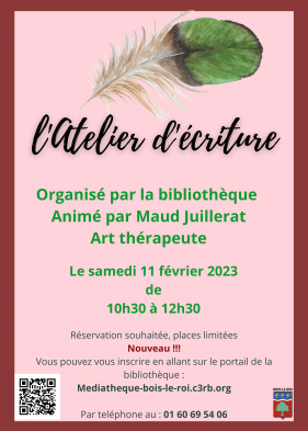 Atelier d'écriture