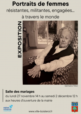 Exposition Portraits de femmes