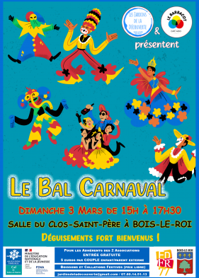 Bal Carnaval pour enfants et parents 