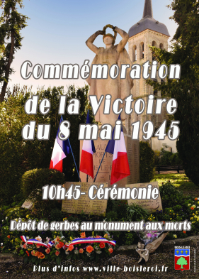 Commémoration de la Victoire du 8 mai 1945