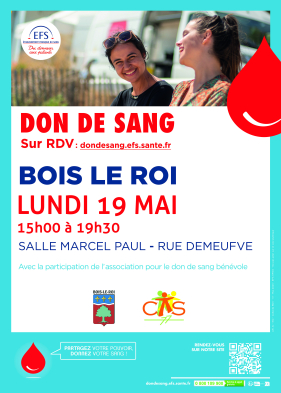 Don du sang mai 2025