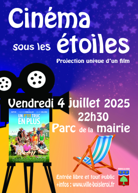Cinéma sous les étoiles - Un p'tit truc en plus