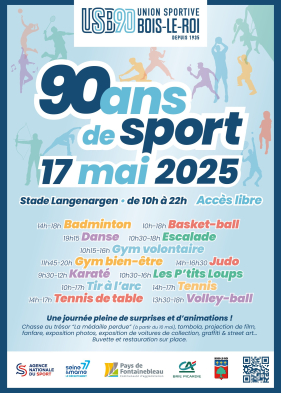 Affiche 90 ans de l'USB
