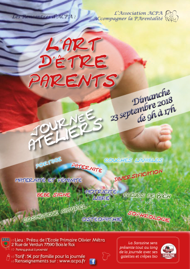 Affiche du salon l'art d'être parent Vignette