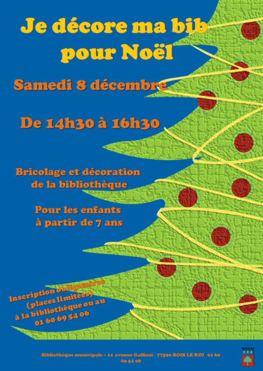 Affiche je décore ma bib Vignette