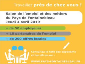 Affiche Salon de l'emploi et des métiers 2019 Vignette