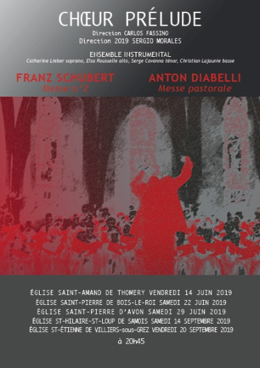 Affiche concert choeur prélude 2019 Vignette