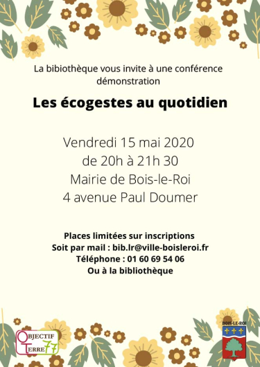 les écogestes au quotidien Vignette