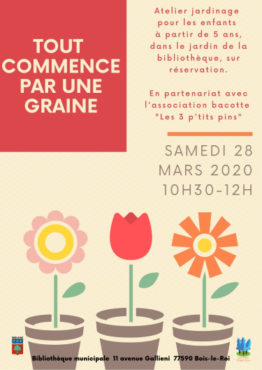 Atelier jardinage Vignette