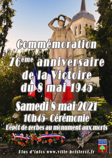 COMMEMORATION VICTOIRE 8 MAI 1945