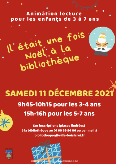 Il était une fois Noël à la bibliothèque