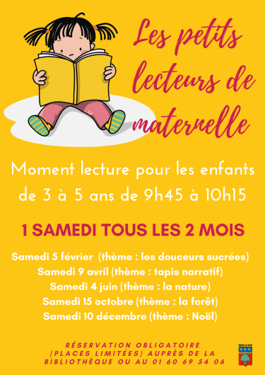 Les petits lecteurs de maternelle