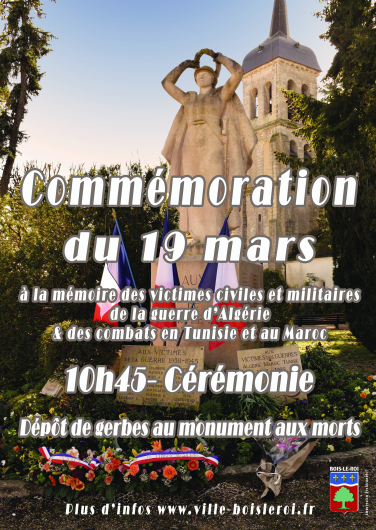 Commémoration du 19 mars 1962