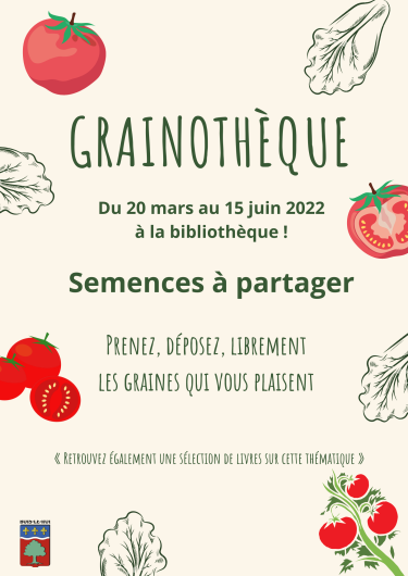 Affiche Grainothèque