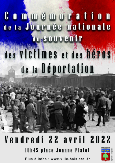 Commémoration 22 avril 2022