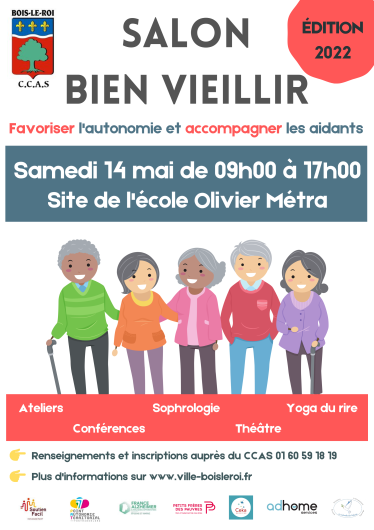 Affiche Salon Bien Vieillir 2022