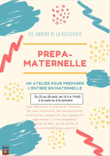 Atelier prépa - maternelle