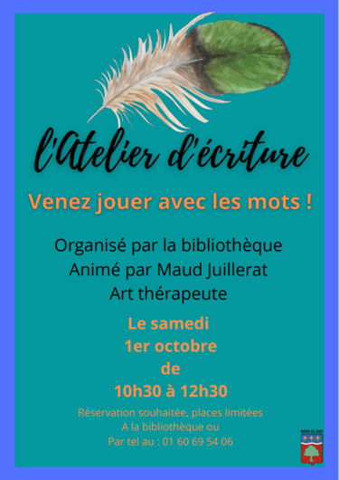 Atelier d'écriture