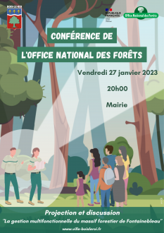 Conférence gestion multifonctionnelle du massif forestier de Fontainebleau