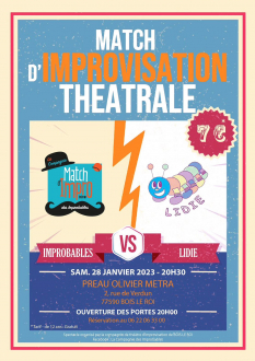 Match d’improvisation théâtrale 