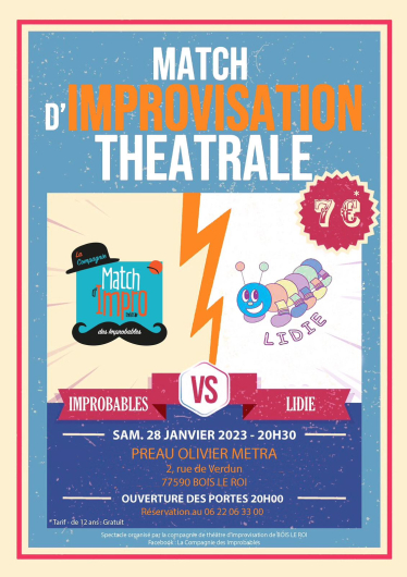 Match d’improvisation théâtrale