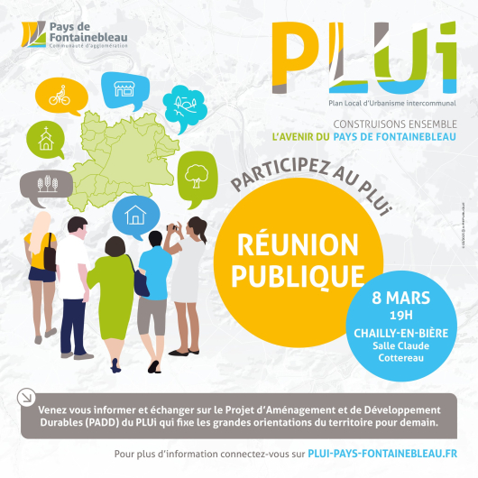 Réunion publique PADD 08/03/2023