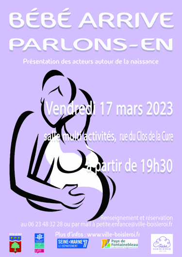 Bébé arrive parlons en