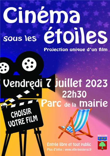 Cinéma sous les étoiles - Faites votre choix