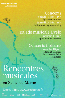 Rencontres musicales en Seine-et-Marne 24ème édition