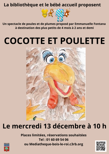 Cocotte et poulette