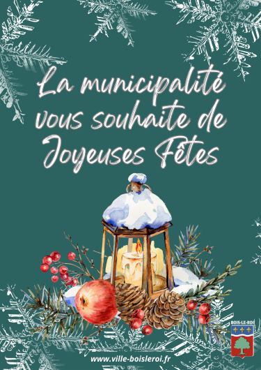 La municipalité vous souhaite de Joyeuses Fêtes