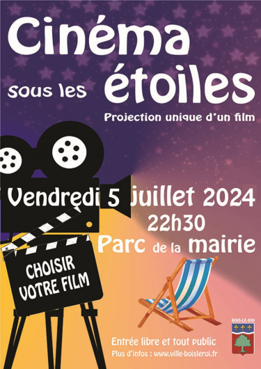 Cinéma sous les étoiles - sondages