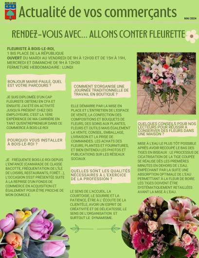 Allons conter fleurette