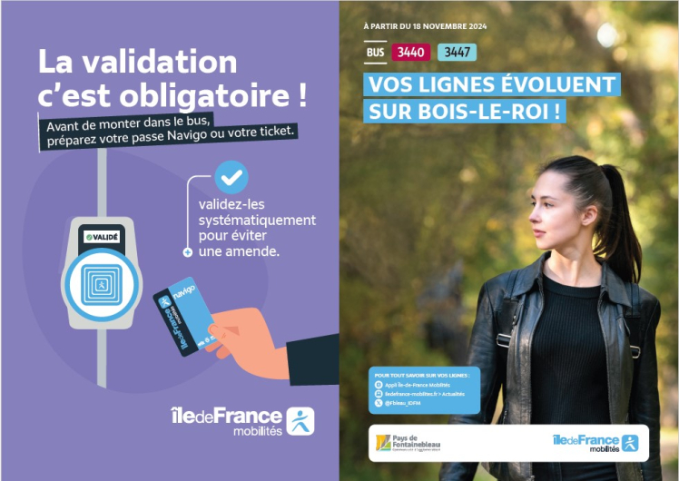 Communication Transdev - modification des lignes de navettes