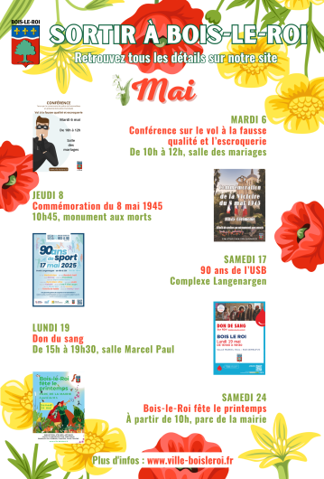 Sortie à Bois-le-Roi - Mai