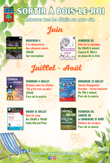 Sortir été 2025
