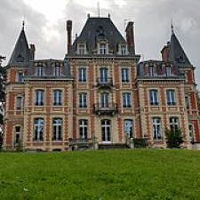 Château de Brolles, côté parc