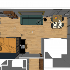 Plan d'aménagement appartement