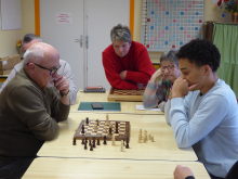 Jeux d'échecs tous les lundis 