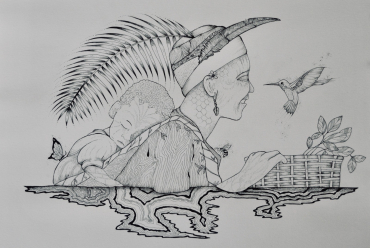 Illustration 'Mother Love'