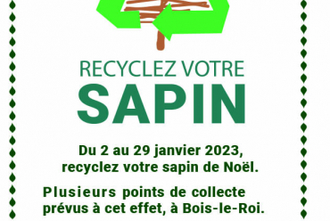 Recyclage sapin
