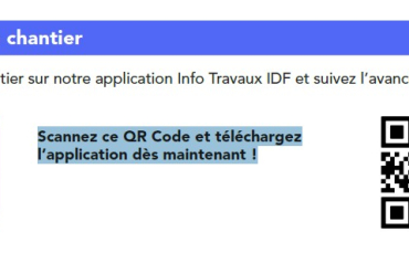 Retrouvez ce chantier sur l'application Info Travaux IDF et suivez l’avancée des travaux