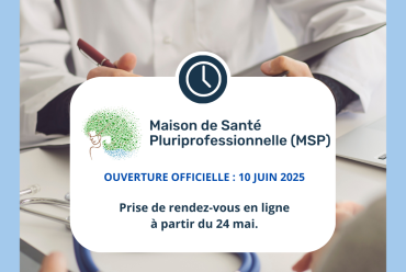 Maison de santé - ouverture